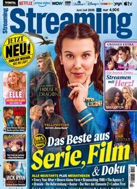 Titelbild der Ausgabe 4/2026 von Streaming. Diese Zeitschrift und viele weitere Programmzeitschriften als Abo oder epaper bei United Kiosk online kaufen.