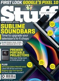 Titelbild der Ausgabe 10/2025 von Stuff. Diese Zeitschrift und viele weitere Computerzeitschriften, Tabletmagazine und Smartphonemagazine als Abo oder epaper bei United Kiosk online kaufen.