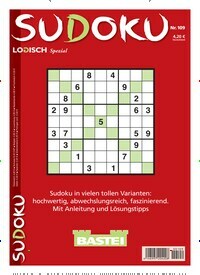 Titelbild der Ausgabe 109/2024 von Sudoku Logisch Spezial. Diese Zeitschrift und viele weitere Groschenromane und Rätselhefte als Abo oder epaper bei United Kiosk online kaufen.