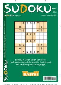 Titelbild der Ausgabe 117/2025 von Sudoku Logisch Spezial. Diese Zeitschrift und viele weitere Groschenromane und Rätselhefte als Abo oder epaper bei United Kiosk online kaufen.