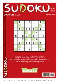 Titelbild der Ausgabe 121/2026 von Sudoku Logisch Spezial. Diese Zeitschrift und viele weitere Groschenromane und Rätselhefte als Abo oder epaper bei United Kiosk online kaufen.
