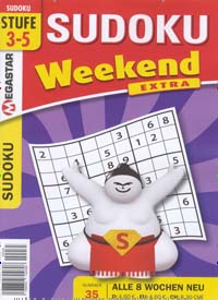 Titelbild der Ausgabe 35/2020 von Sudoku Weekend Extra. Diese Zeitschrift und viele weitere Groschenromane und Rätselhefte als Abo oder epaper bei United Kiosk online kaufen.