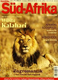 Titelbild der Ausgabe 4/2022 von Süd-Afrika. Diese Zeitschrift und viele weitere Reisemagazine, Freizeitmagazine und Wissensmagazine als Abo oder epaper bei United Kiosk online kaufen.