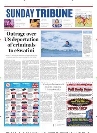 Titelbild der Ausgabe 30/2025 von Sunday Tribune. Diese Zeitschrift und viele weitere Zeitungsabos als Abo oder epaper bei United Kiosk online kaufen.