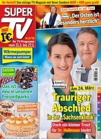 Titelbild der Ausgabe 11/2026 von Super TV. Diese Zeitschrift und viele weitere Programmzeitschriften als Abo oder epaper bei United Kiosk online kaufen.