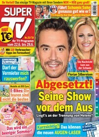Titelbild der Ausgabe 25/2019 von Super TV. Diese Zeitschrift und viele weitere Programmzeitschriften als Abo oder epaper bei United Kiosk online kaufen.
