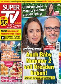 Titelbild der Ausgabe 27/2025 von Super TV. Diese Zeitschrift und viele weitere Programmzeitschriften als Abo oder epaper bei United Kiosk online kaufen.