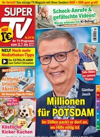 Titelbild der Ausgabe 27/2026 von Super TV. Diese Zeitschrift und viele weitere Programmzeitschriften als Abo oder epaper bei United Kiosk online kaufen.