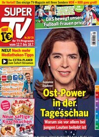 Titelbild der Ausgabe 28/2025 von Super TV. Diese Zeitschrift und viele weitere Programmzeitschriften als Abo oder epaper bei United Kiosk online kaufen.