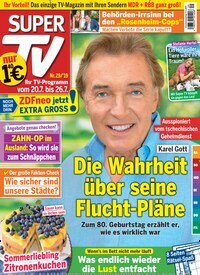 Titelbild der Ausgabe 29/2019 von Super TV. Diese Zeitschrift und viele weitere Programmzeitschriften als Abo oder epaper bei United Kiosk online kaufen.
