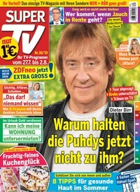 Titelbild der Ausgabe 30/2019 von Super TV. Diese Zeitschrift und viele weitere Programmzeitschriften als Abo oder epaper bei United Kiosk online kaufen.