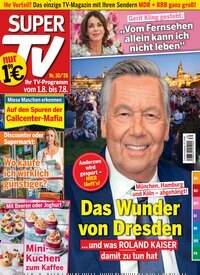 Titelbild der Ausgabe 30/2026 von Super TV. Diese Zeitschrift und viele weitere Programmzeitschriften als Abo oder epaper bei United Kiosk online kaufen.