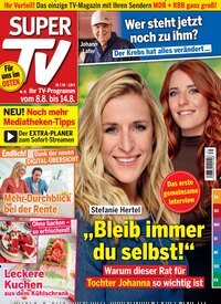 Titelbild der Ausgabe 31/2026 von Super TV. Diese Zeitschrift und viele weitere Programmzeitschriften als Abo oder epaper bei United Kiosk online kaufen.