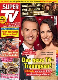 Titelbild der Ausgabe 36/2026 von Super TV. Diese Zeitschrift und viele weitere Programmzeitschriften als Abo oder epaper bei United Kiosk online kaufen.