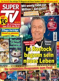 Titelbild der Ausgabe 51/2025 von Super TV. Diese Zeitschrift und viele weitere Programmzeitschriften als Abo oder epaper bei United Kiosk online kaufen.