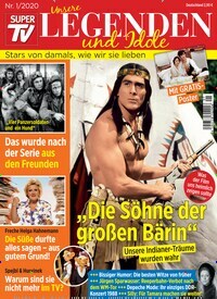 Titelbild der Ausgabe 1/2020 von Super TV Unsere Legenden und Idole. Diese Zeitschrift und viele weitere Lifestylemagazine und Peoplemagazine als Abo oder epaper bei United Kiosk online kaufen.