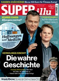Titelbild der Ausgabe 4/2019 von SUPERillu. Diese Zeitschrift und viele weitere Lifestylemagazine und Peoplemagazine als Abo oder epaper bei United Kiosk online kaufen.
