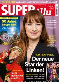 Titelbild der Ausgabe 13/2025 von SUPERillu. Diese Zeitschrift und viele weitere Lifestylemagazine und Peoplemagazine als Abo oder epaper bei United Kiosk online kaufen.