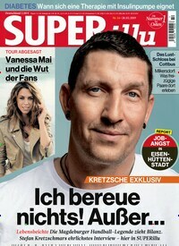 Titelbild der Ausgabe 14/2019 von SUPERillu. Diese Zeitschrift und viele weitere Lifestylemagazine und Peoplemagazine als Abo oder epaper bei United Kiosk online kaufen.