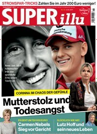 Titelbild der Ausgabe 15/2019 von SUPERillu. Diese Zeitschrift und viele weitere Lifestylemagazine und Peoplemagazine als Abo oder epaper bei United Kiosk online kaufen.