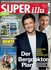 Titelbild der Ausgabe 23/2019 von SUPERillu. Diese Zeitschrift und viele weitere Lifestylemagazine und Peoplemagazine als Abo oder epaper bei United Kiosk online kaufen.