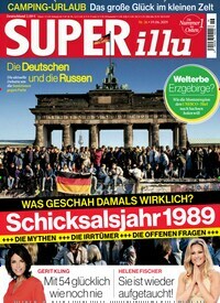 Titelbild der Ausgabe 26/2019 von SUPERillu. Diese Zeitschrift und viele weitere Lifestylemagazine und Peoplemagazine als Abo oder epaper bei United Kiosk online kaufen.
