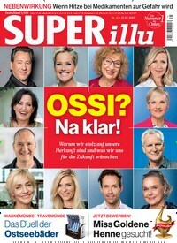 Titelbild der Ausgabe 31/2019 von SUPERillu. Diese Zeitschrift und viele weitere Lifestylemagazine und Peoplemagazine als Abo oder epaper bei United Kiosk online kaufen.