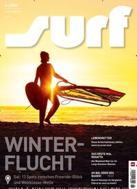 Titelbild der Ausgabe 6/2026 von surf. Diese Zeitschrift und viele weitere Sportmagazine als Abo oder epaper bei United Kiosk online kaufen.