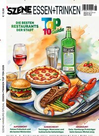 Titelbild der Ausgabe 6/2026 von Szene Hamburg Essen & Trinken Top 10. Diese Zeitschrift und viele weitere Kochzeitschriften und Backzeitschriften als Abo oder epaper bei United Kiosk online kaufen.