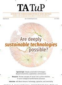 Titelbild der Ausgabe 3/2025 von TA TuP. Diese Zeitschrift und viele weitere Wissenschaftsmagazine als Abo oder epaper bei United Kiosk online kaufen.