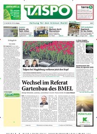 Titelbild der Ausgabe 19/2018 von TASPO. Diese Zeitschrift und viele weitere Naturzeitschriften, Landwirtschaftszeitungen und Umweltmagazine als Abo oder epaper bei United Kiosk online kaufen.