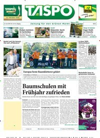 Titelbild der Ausgabe 26/2019 von TASPO. Diese Zeitschrift und viele weitere Naturzeitschriften, Landwirtschaftszeitungen und Umweltmagazine als Abo oder epaper bei United Kiosk online kaufen.