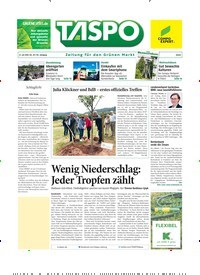 Titelbild der Ausgabe 30/2018 von TASPO. Diese Zeitschrift und viele weitere Naturzeitschriften, Landwirtschaftszeitungen und Umweltmagazine als Abo oder epaper bei United Kiosk online kaufen.