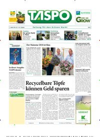Titelbild der Ausgabe 31/2018 von TASPO. Diese Zeitschrift und viele weitere Naturzeitschriften, Landwirtschaftszeitungen und Umweltmagazine als Abo oder epaper bei United Kiosk online kaufen.