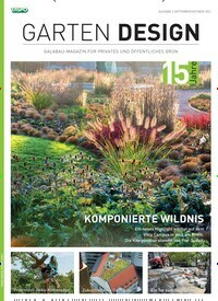 Titelbild der Ausgabe 5/2021 von Taspo Garten-Design. Diese Zeitschrift und viele weitere Naturzeitschriften, Landwirtschaftszeitungen und Umweltmagazine als Abo oder epaper bei United Kiosk online kaufen.