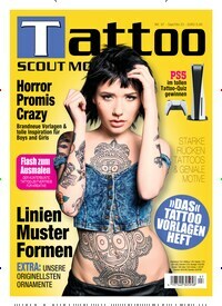 Titelbild der Ausgabe 97/2023 von Tattoo Scout. Diese Zeitschrift und viele weitere Reisemagazine, Freizeitmagazine und Wissensmagazine als Abo oder epaper bei United Kiosk online kaufen.