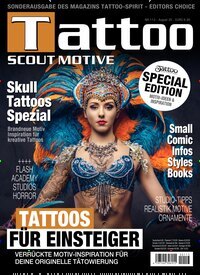 Titelbild der Ausgabe 113/2025 von Tattoo Scout. Diese Zeitschrift und viele weitere Reisemagazine, Freizeitmagazine und Wissensmagazine als Abo oder epaper bei United Kiosk online kaufen.