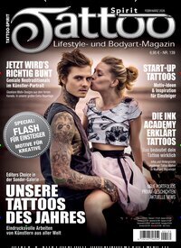 Titelbild der Ausgabe 139/2026 von Tattoo Spirit. Diese Zeitschrift und viele weitere Reisemagazine, Freizeitmagazine und Wissensmagazine als Abo oder epaper bei United Kiosk online kaufen.