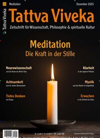 Titelbild der Ausgabe 105/2025 von Tattva Viveka. Diese Zeitschrift und viele weitere Reisemagazine, Freizeitmagazine und Wissensmagazine als Abo oder epaper bei United Kiosk online kaufen.