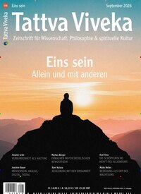 Titelbild der Ausgabe 108/2026 von Tattva Viveka. Diese Zeitschrift und viele weitere Reisemagazine, Freizeitmagazine und Wissensmagazine als Abo oder epaper bei United Kiosk online kaufen.
