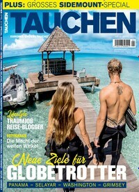 Titelbild der Ausgabe 40/2019 von TAUCHEN. Diese Zeitschrift und viele weitere Sportmagazine als Abo oder epaper bei United Kiosk online kaufen.