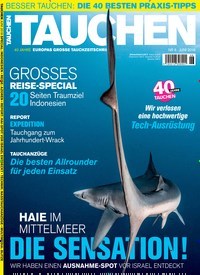 Titelbild der Ausgabe 60/2018 von TAUCHEN. Diese Zeitschrift und viele weitere Sportmagazine als Abo oder epaper bei United Kiosk online kaufen.