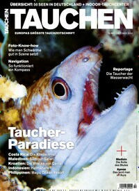 Titelbild der Ausgabe 100/2024 von Tauchen. Diese Zeitschrift und viele weitere Sportmagazine als Abo oder epaper bei United Kiosk online kaufen.