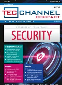 Titelbild der Ausgabe 2/2022 von TecChannel Compact. Diese Zeitschrift und viele weitere Computerzeitschriften, Tabletmagazine und Smartphonemagazine als Abo oder epaper bei United Kiosk online kaufen.