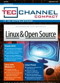 Titelbild der Ausgabe 4/2022 von TecChannel Compact. Diese Zeitschrift und viele weitere Computerzeitschriften, Tabletmagazine und Smartphonemagazine als Abo oder epaper bei United Kiosk online kaufen.