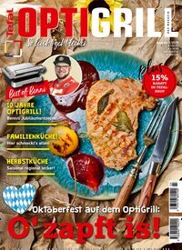 Titelbild der Ausgabe 3/2025 von Tefal Optigrill - Das Magazin. Diese Zeitschrift und viele weitere Kochzeitschriften und Backzeitschriften als Abo oder epaper bei United Kiosk online kaufen.