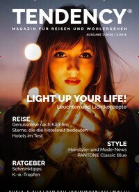 Titelbild der Ausgabe 1/2020 von Tendency. Diese Zeitschrift und viele weitere Lifestylemagazine und Peoplemagazine als Abo oder epaper bei United Kiosk online kaufen.
