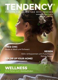 Titelbild der Ausgabe 2/2024 von Tendency deutsch. Diese Zeitschrift und viele weitere Lifestylemagazine und Peoplemagazine als Abo oder epaper bei United Kiosk online kaufen.