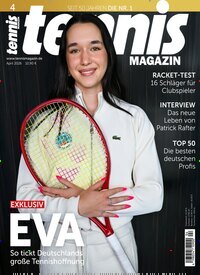 Titelbild der Ausgabe 4/2026 von tennisMAGAZIN. Diese Zeitschrift und viele weitere Sportmagazine als Abo oder epaper bei United Kiosk online kaufen.