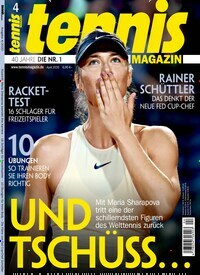 Titelbild der Ausgabe 40/2020 von tennisMAGAZIN. Diese Zeitschrift und viele weitere Sportmagazine als Abo oder epaper bei United Kiosk online kaufen.